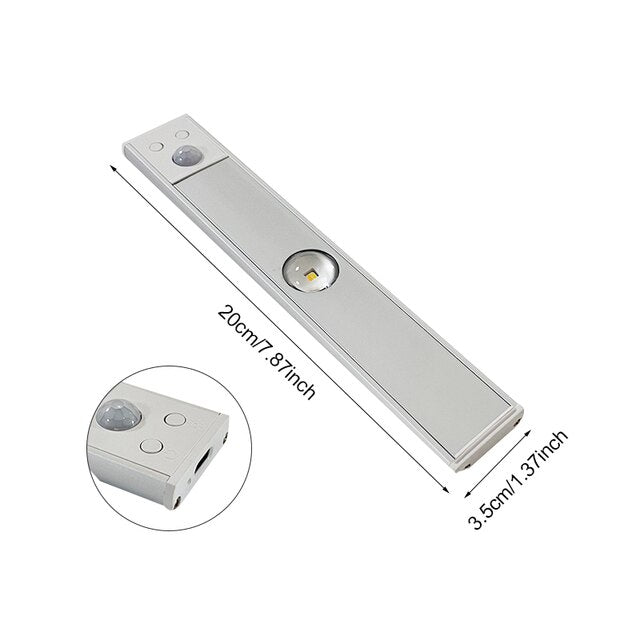 Luz LED com Sensor de Movimento Sem Fios NovaBeam, Recarregável por USB