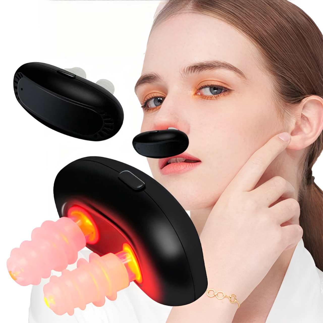 NoseGlow Red Light Device 660 Nm For Nasal Comfort