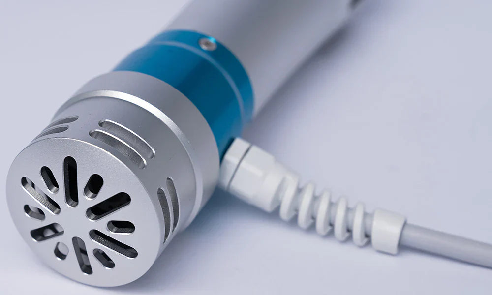 Dispositivo portátil de terapia por ondas de choque VexaPulse Pro para uso doméstico