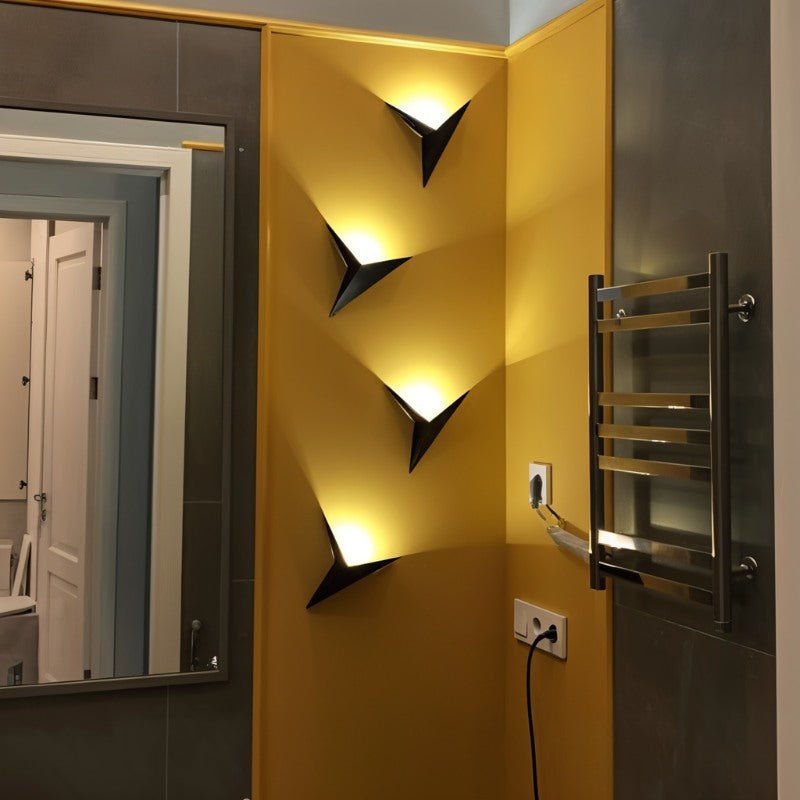 NovaLine Minimalist Wall Light With Three Metal Finishes For Modern Homes