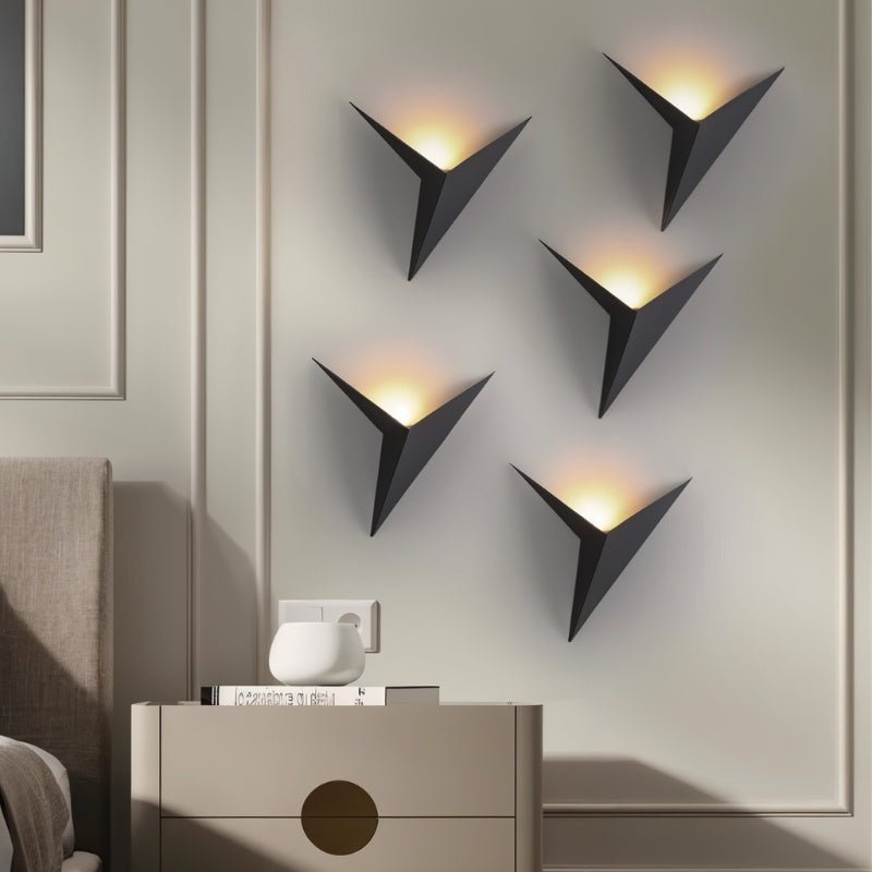 NovaLine Minimalist Wall Light With Three Metal Finishes For Modern Homes
