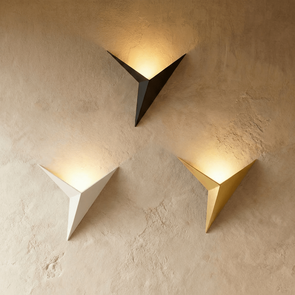 NovaLine Minimalist Wall Light With Three Metal Finishes For Modern Homes