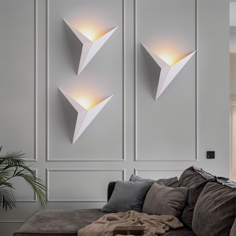 NovaLine Minimalist Wall Light With Three Metal Finishes For Modern Homes