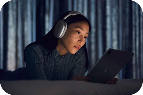 Cuffie wireless over-ear con Bluetooth 5.0 e riproduzione di 10 ore