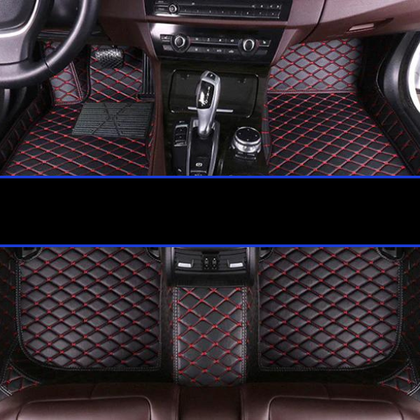 Autokoberce a koberce do SUV, veganská kůže s paměťovou pěnou pro pohodlí