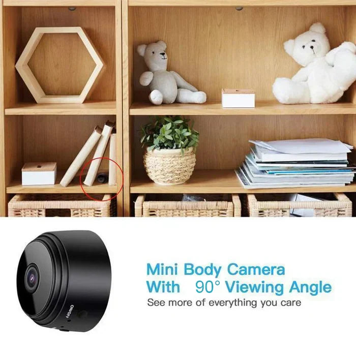 Portable 1080P WiFi Security Camera With Magnetic Mount