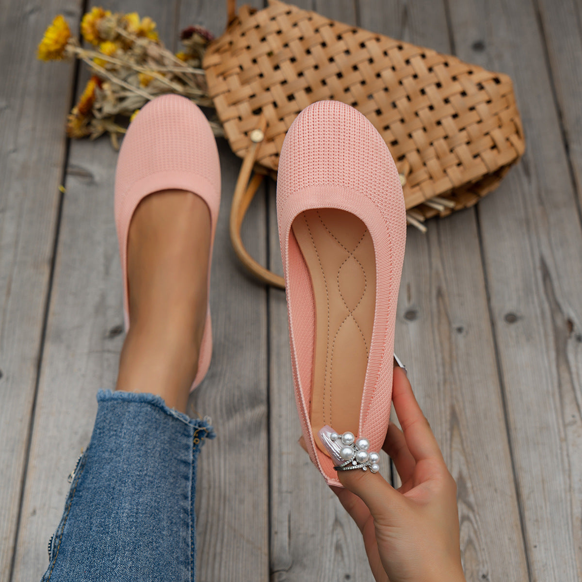 Sneakers da donna Kaylee con ammortizzazione, modello slip-on e design traspirante
