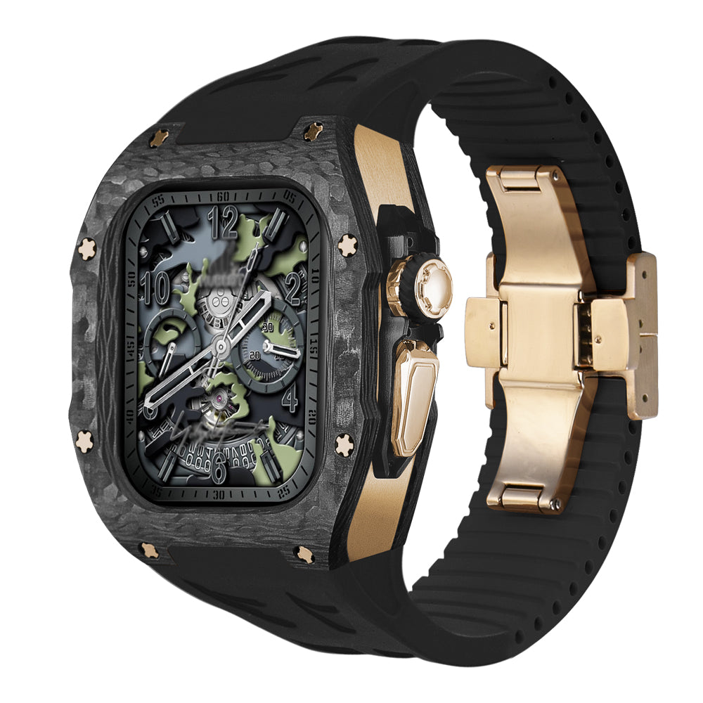 Novex Apple Watch Ultra Case, Titanium & Carbon Fiber Build