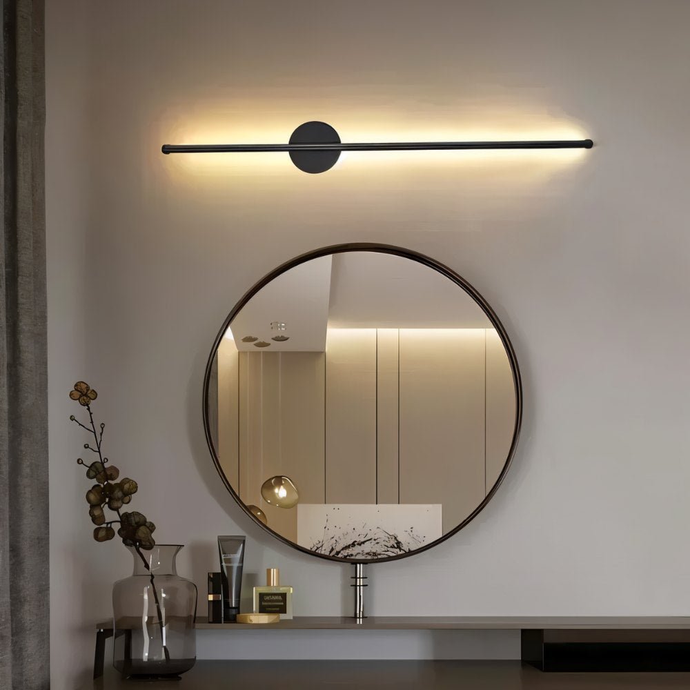 LumaArc Cordless Wall Light Minimalist Aluminum Sconce