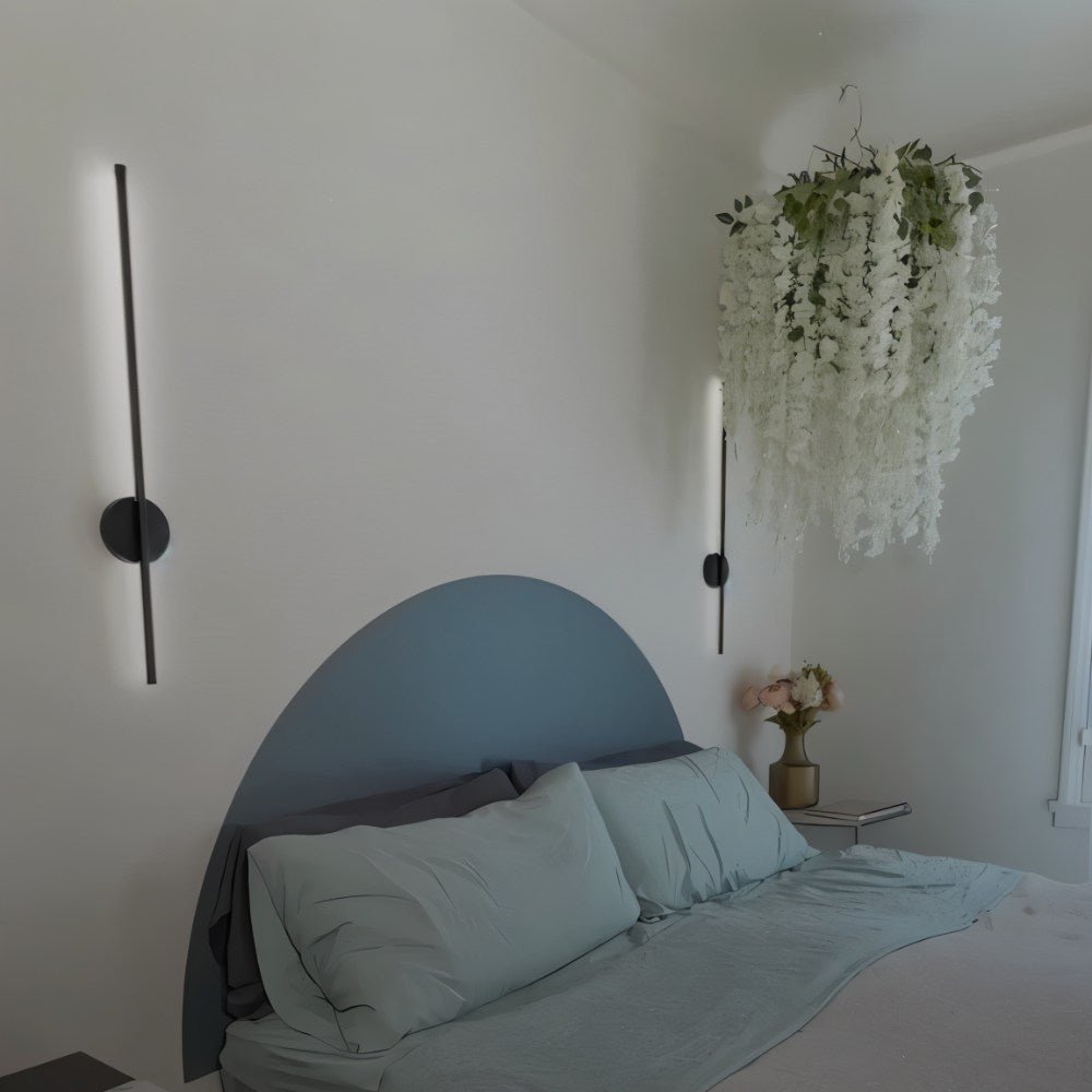 LumaArc Cordless Wall Light Minimalist Aluminum Sconce