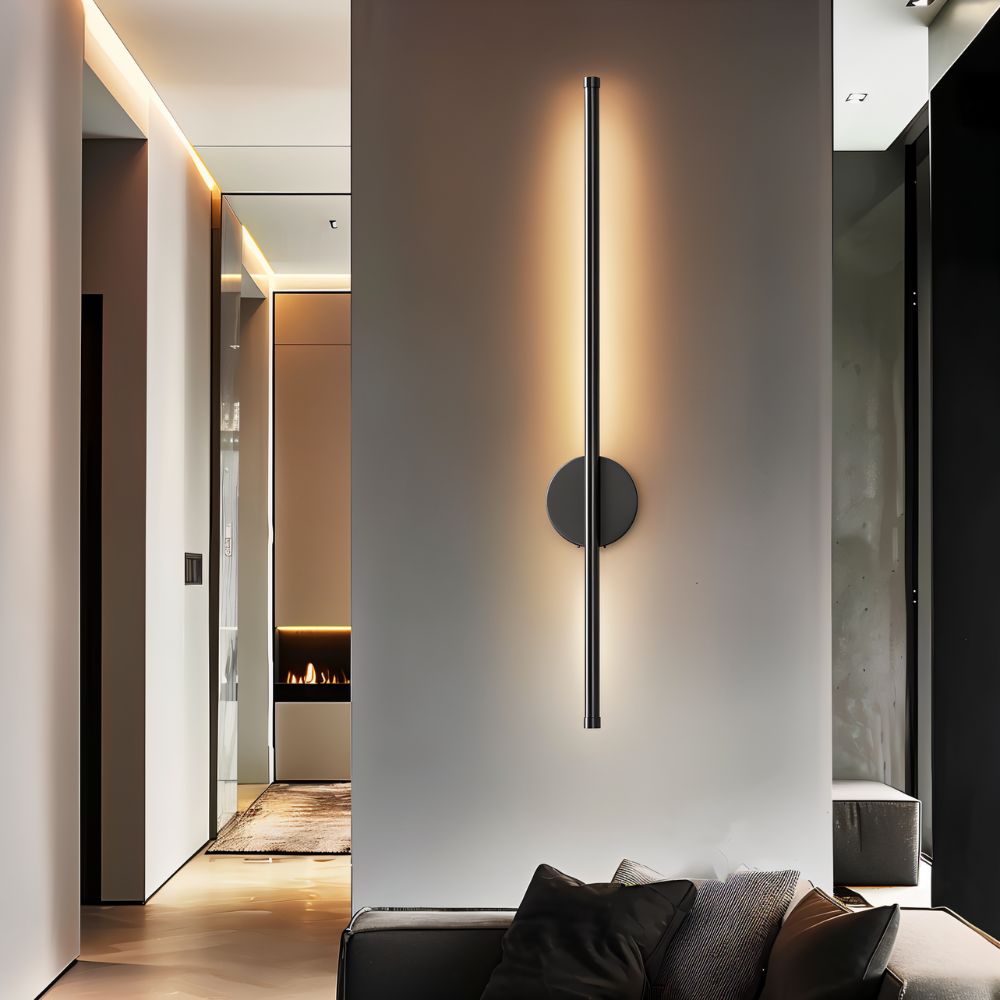 LumaArc Cordless Wall Light Minimalist Aluminum Sconce