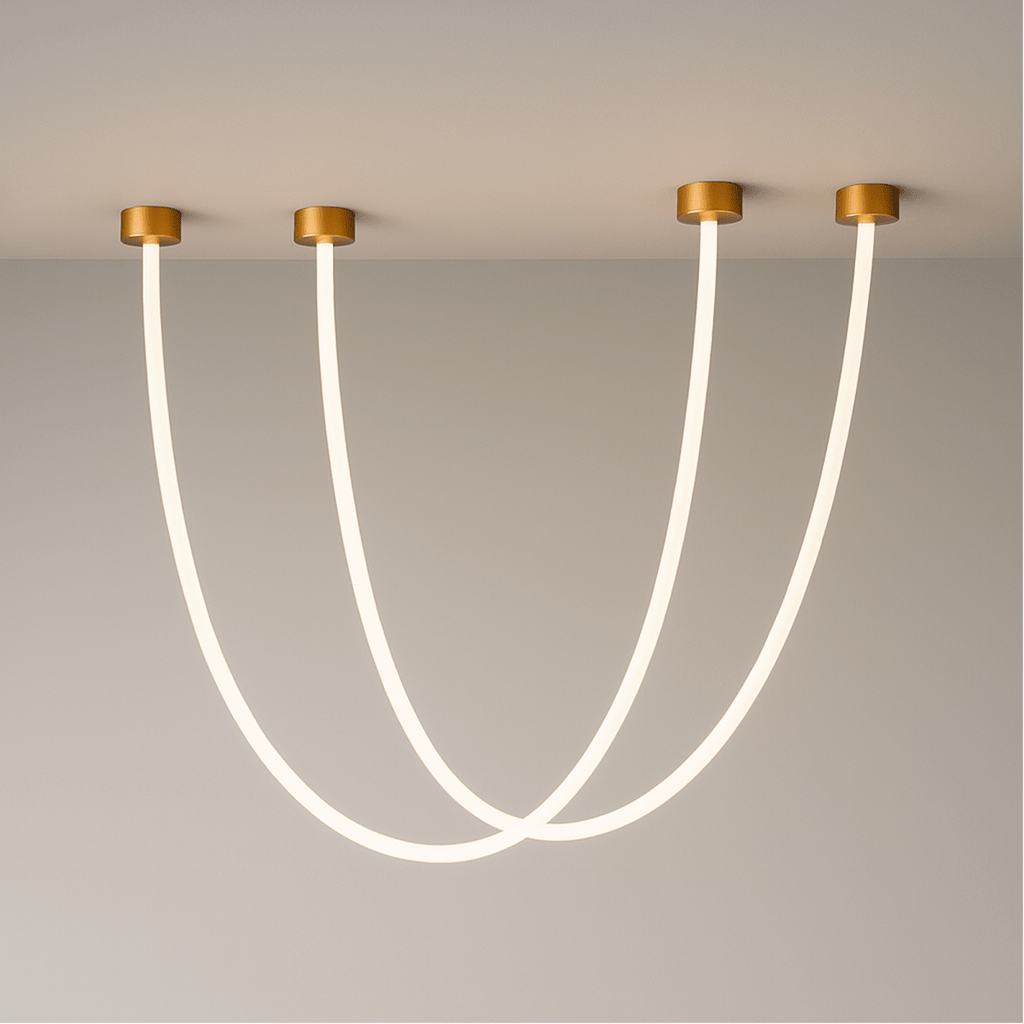 LumaWisp LED Chandelier for Living Room Dining and Bedroom Ambience