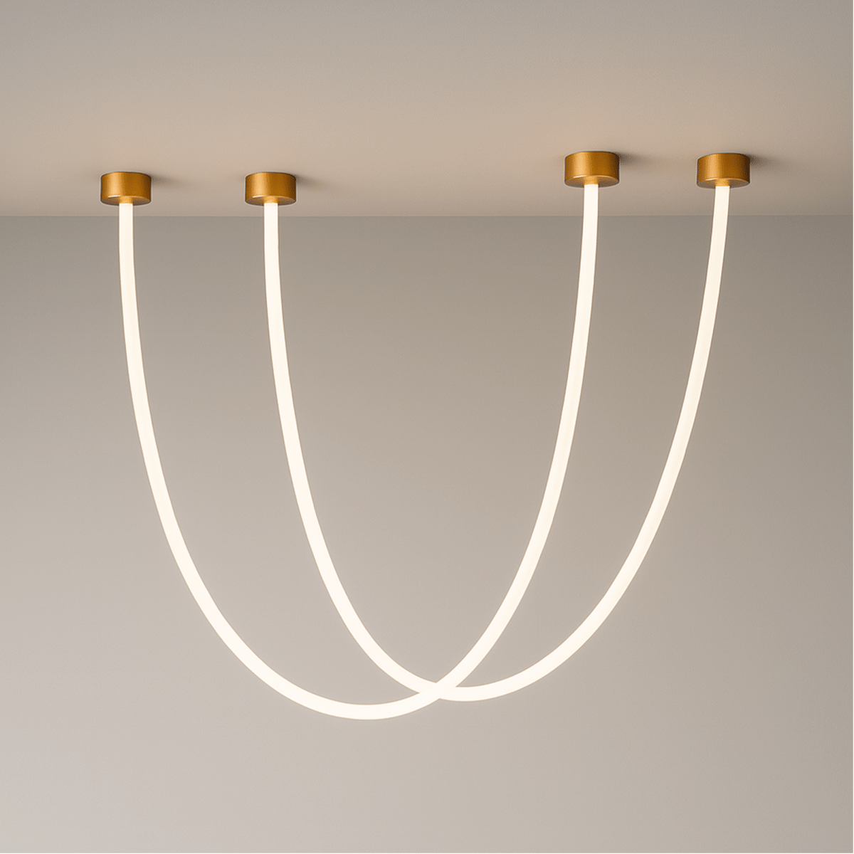LumaWisp LED Chandelier for Living Room Dining and Bedroom Ambience