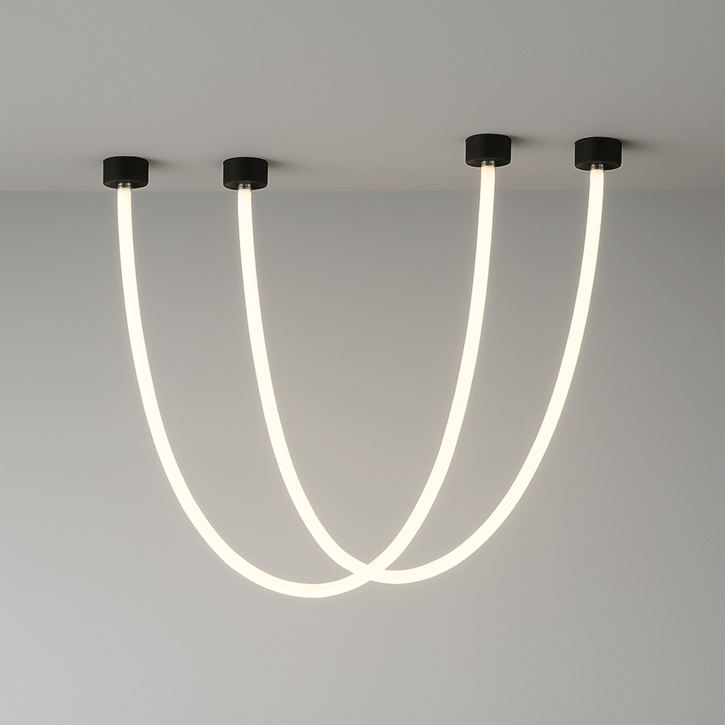 LumaWisp LED Chandelier for Living Room Dining and Bedroom Ambience