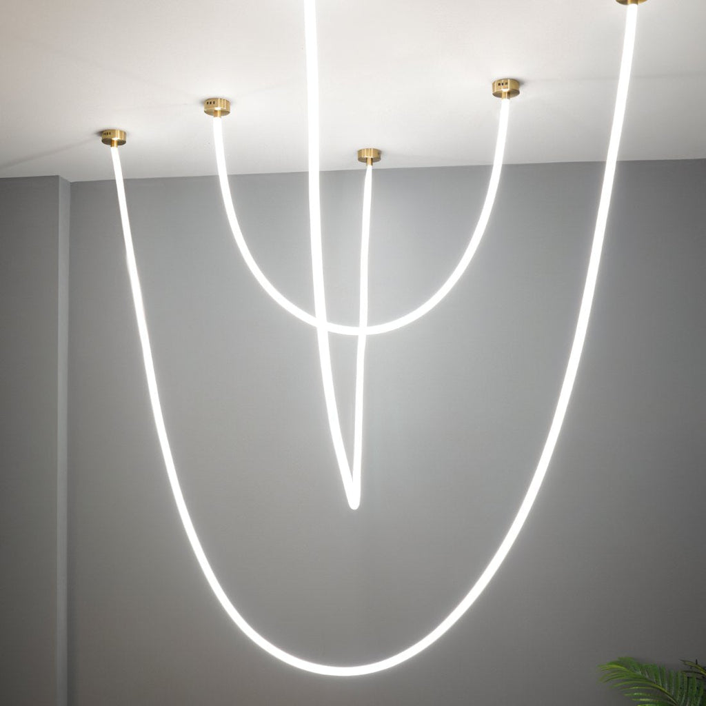 LumaWisp LED Chandelier for Living Room Dining and Bedroom Ambience