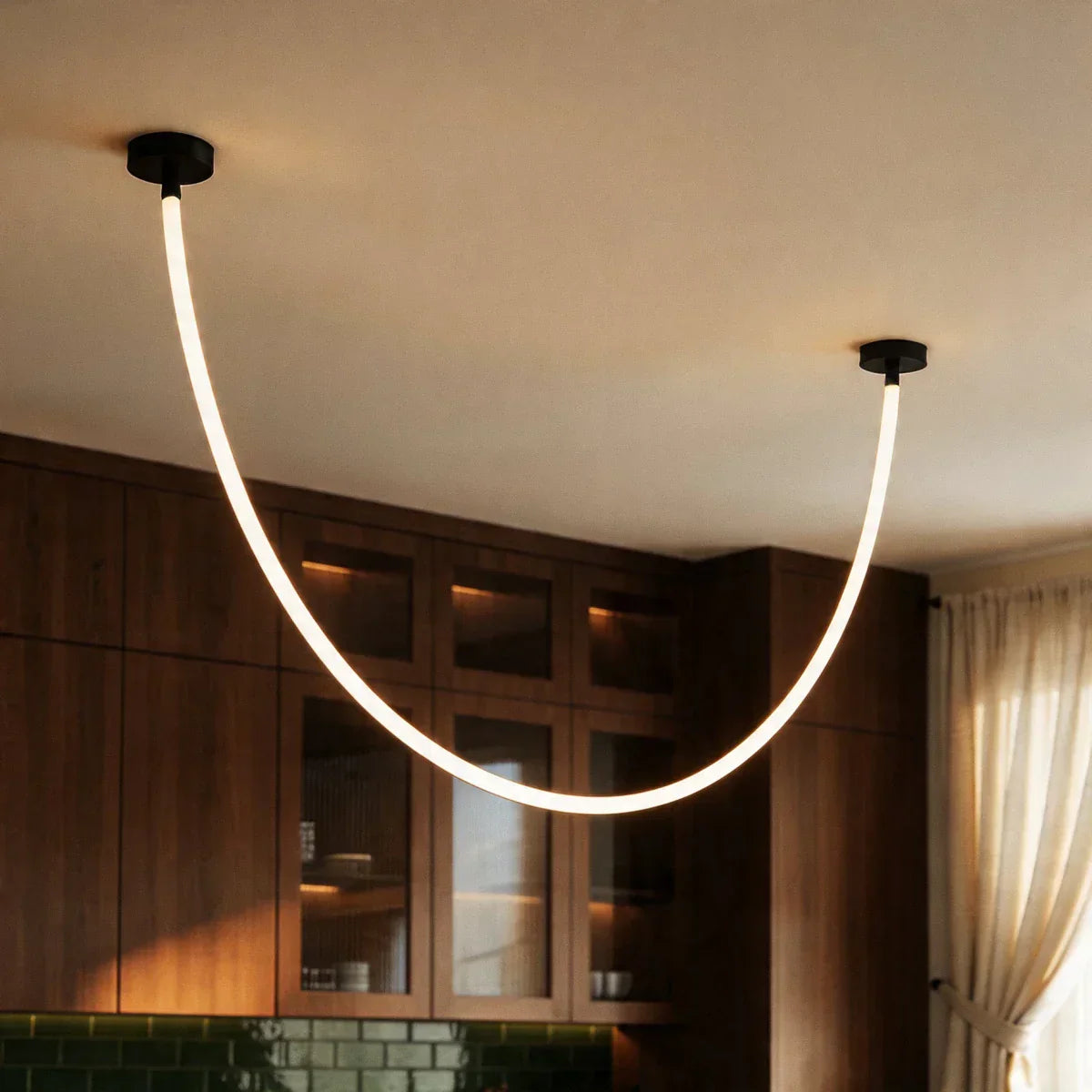 LumaWisp LED Chandelier for Living Room Dining and Bedroom Ambience