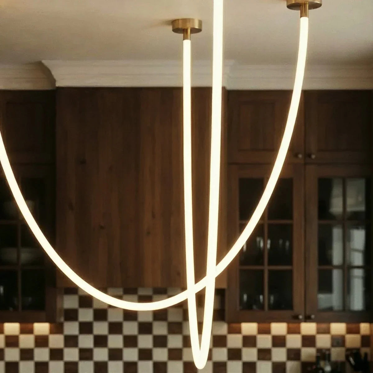 LumaWisp LED Chandelier for Living Room Dining and Bedroom Ambience