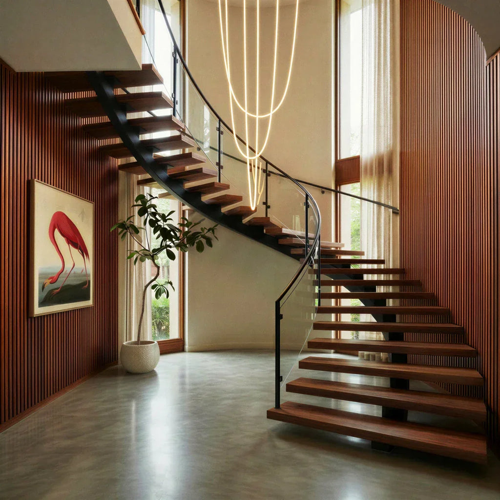 LumaWisp LED Chandelier for Living Room Dining and Bedroom Ambience