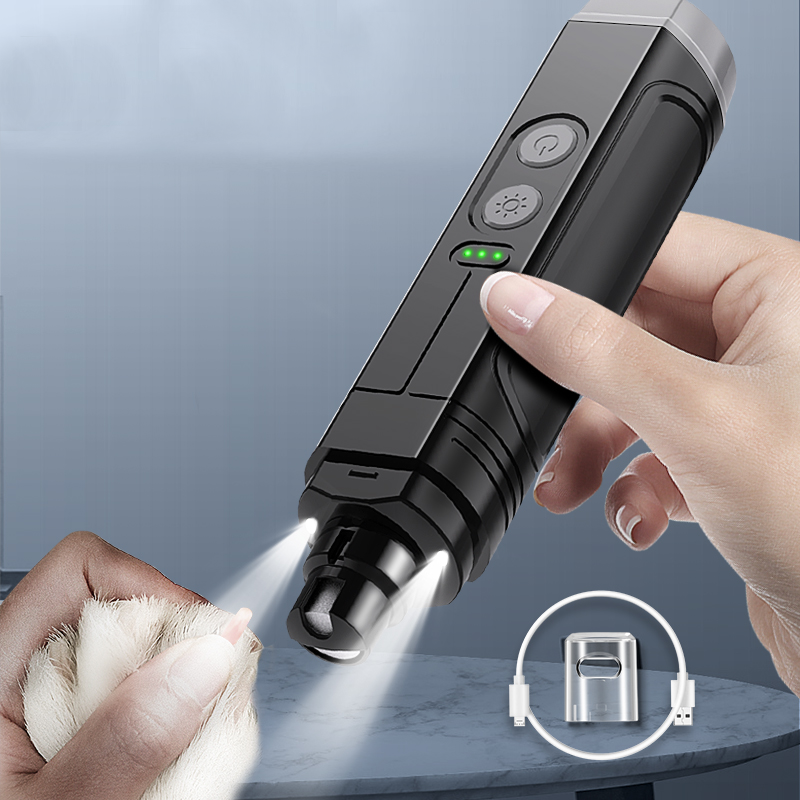 Quiet LED Pet Nail Grinder For Dogs & Cats, LumaPaw Pro