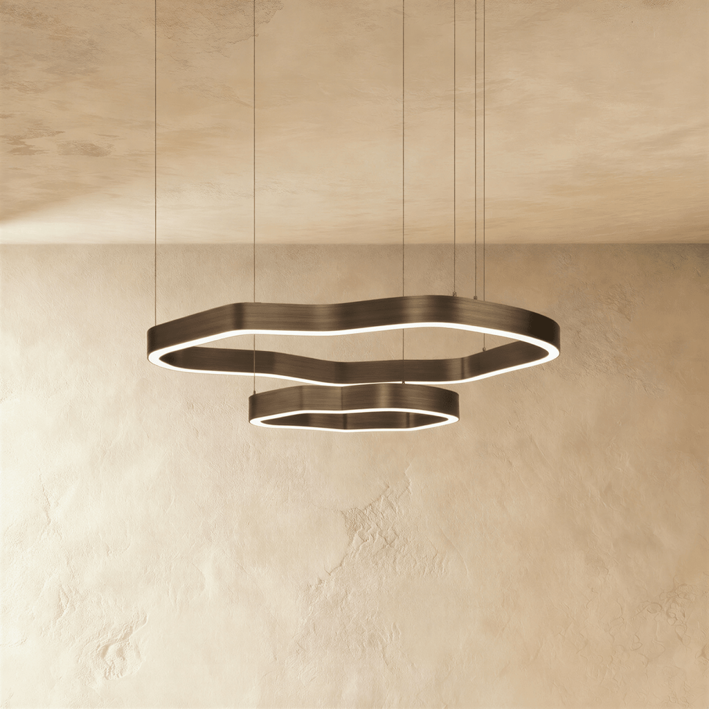 Nova Ring LED Chandelier With Acrylic Diffuser For Modern Ambiance