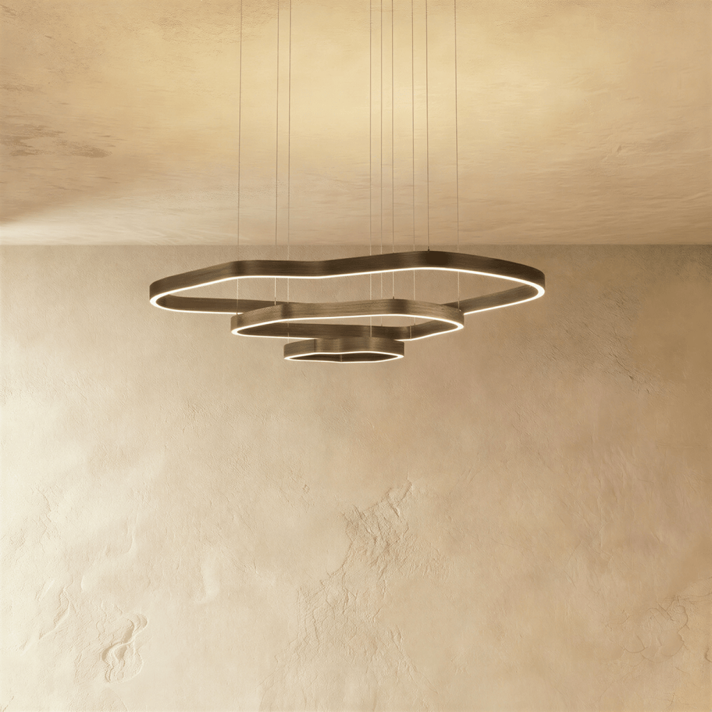 Nova Ring LED Chandelier With Acrylic Diffuser For Modern Ambiance