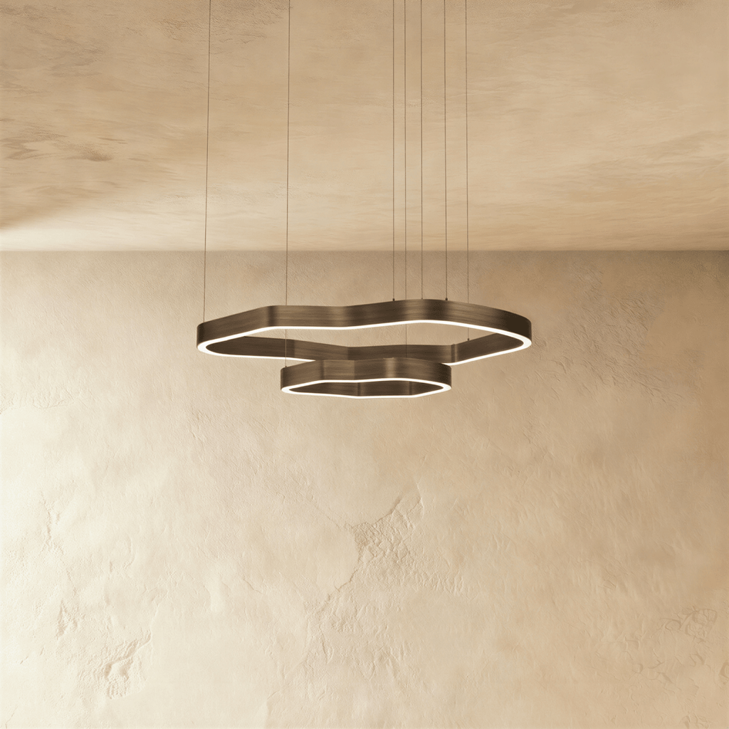 Nova Ring LED Chandelier With Acrylic Diffuser For Modern Ambiance