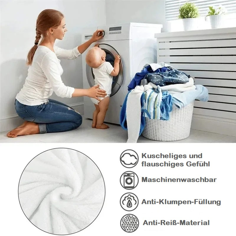 Přikrývka LumenWeave Plush z vlny, měkká a hřejivá, 5 barev