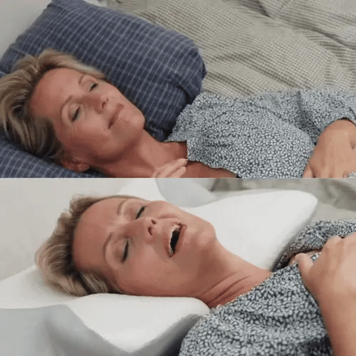 Nackenstützkissen aus Memory-Schaum mit abnehmbarem Bezug, 3 Farben