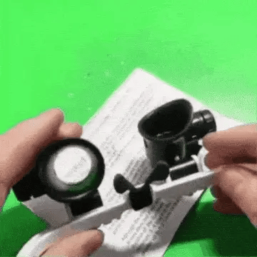 ClariVue LED Magnifier Glasses With 8x-23x Zoom And Brightness Control