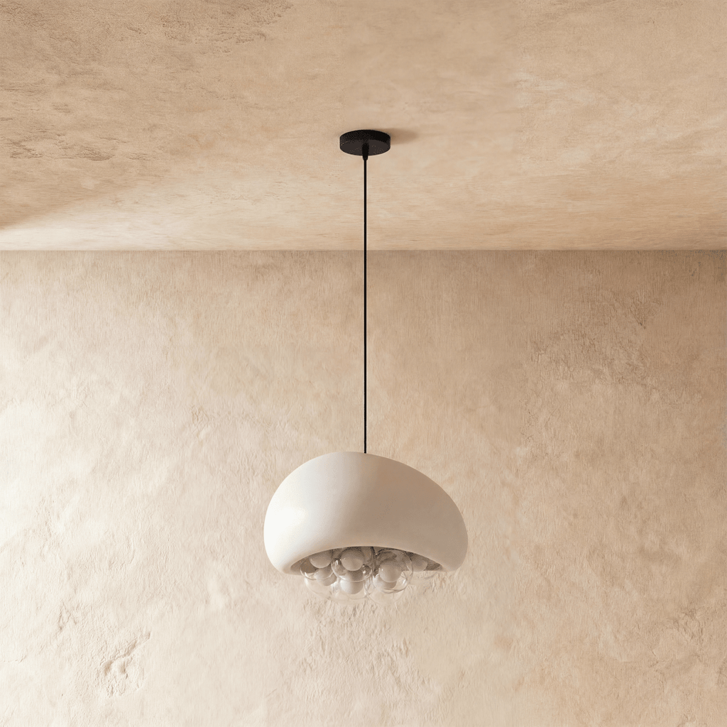 Aurora Dome Pendant Light With Resin Globes And Cozy Diffusion