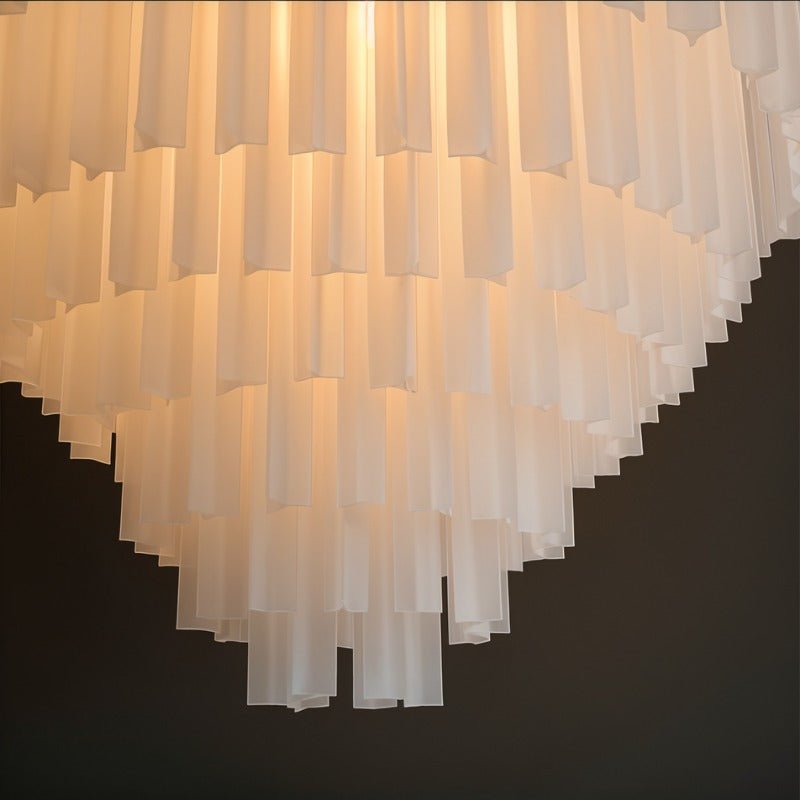 Lumara Iron Chrome Chandelier For Warm Living Room Glow