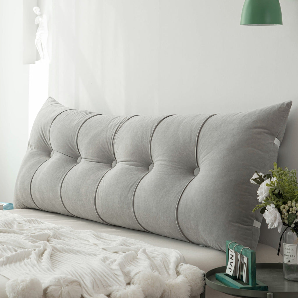 AeroCush Wedge Support Pillow, Neck and Back Comfort for Bed or Sofa, 3 Sizes