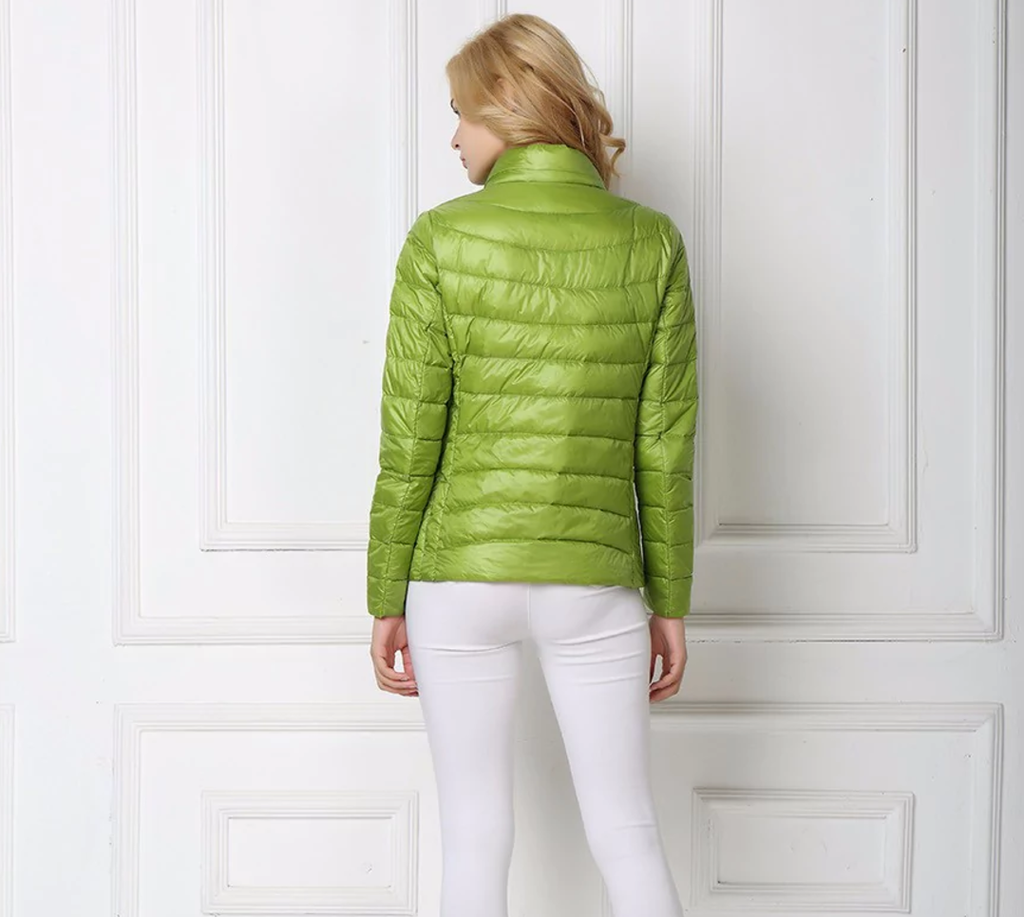 Waterproof Lightweight Down Puffer Jacket For Women, Sizes M To 3XL
