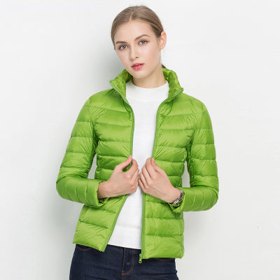 Waterproof Lightweight Down Puffer Jacket For Women, Sizes M To 3XL