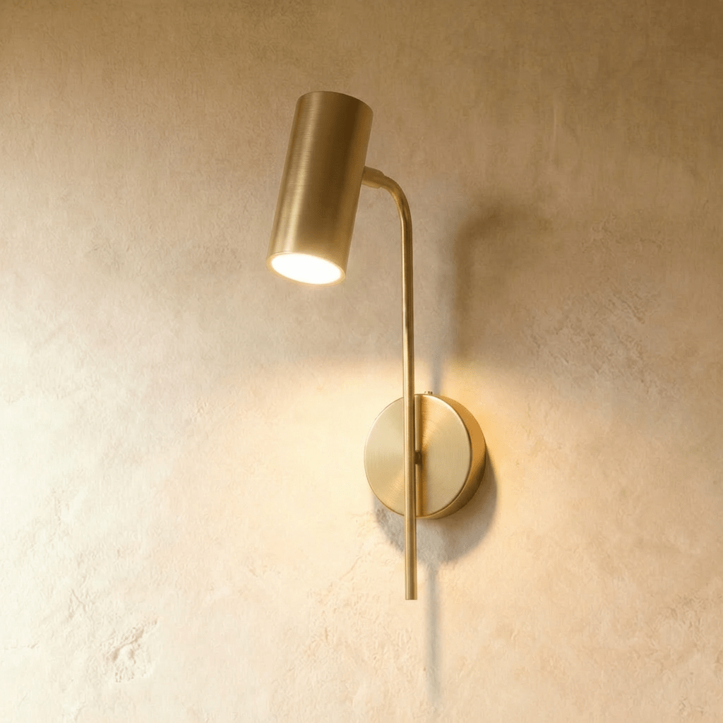 Fluxion Arc Bedside Reading Lamp Featuring Adjustable Industrial Shade