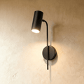 Fluxion Arc Bedside Reading Lamp Featuring Adjustable Industrial Shade