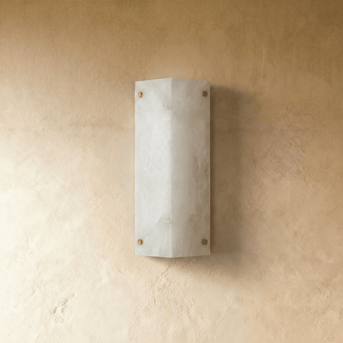 Alabaster Arch Wall Light Sconce For Hallways And Bedrooms