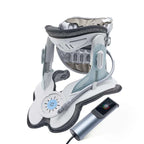 Collar de tracción cervical inflable con soporte de aire de 8 cámaras