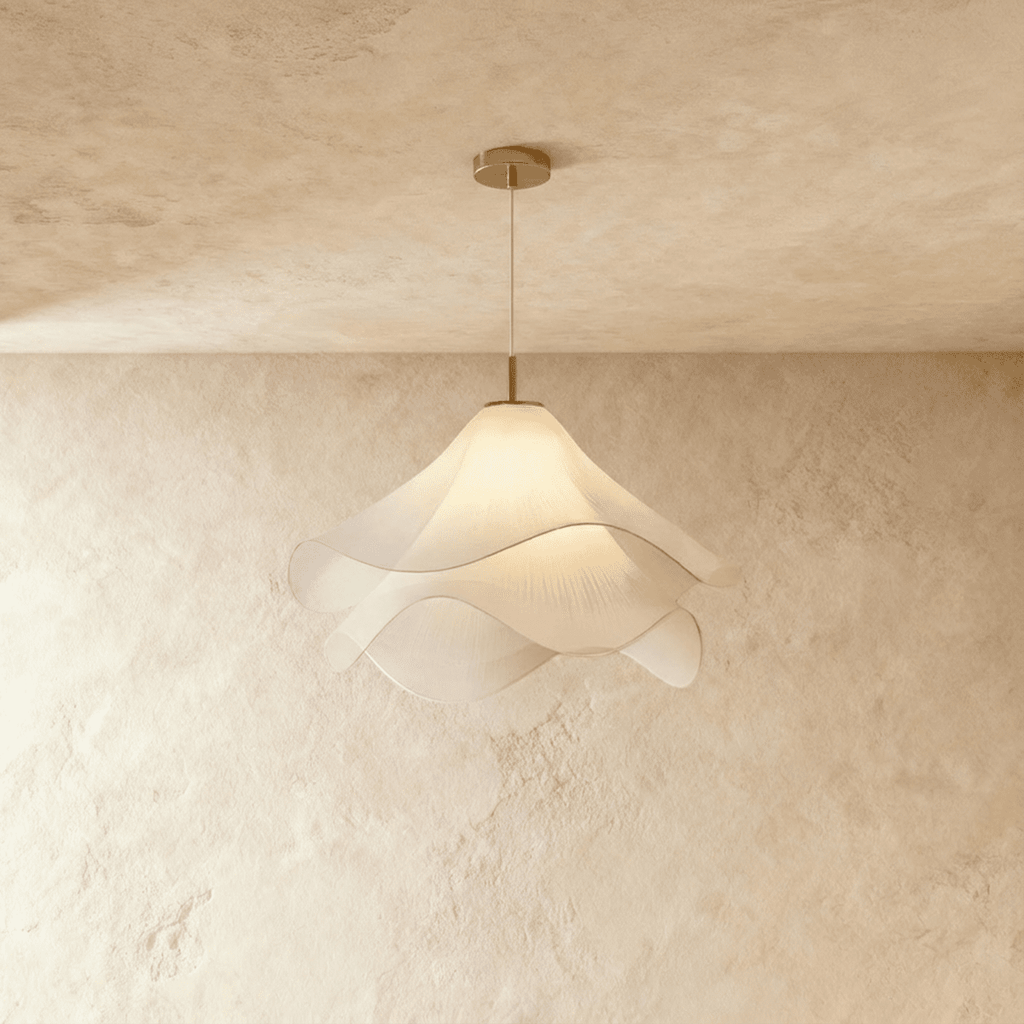HaloWeave Diffused Pendant Light In Durable Fabric For Soft Modern Ambiance