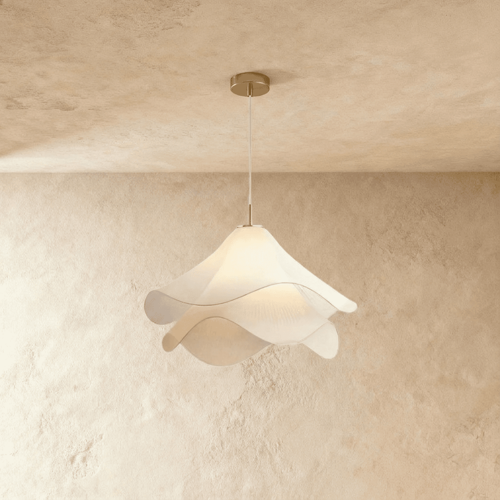 HaloWeave Diffused Pendant Light In Durable Fabric For Soft Modern Ambiance