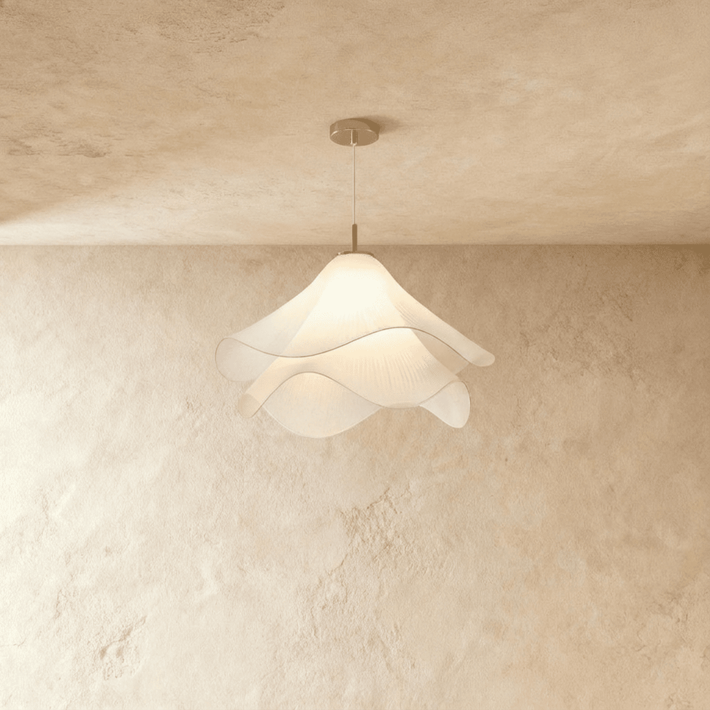 HaloWeave Diffused Pendant Light In Durable Fabric For Soft Modern Ambiance