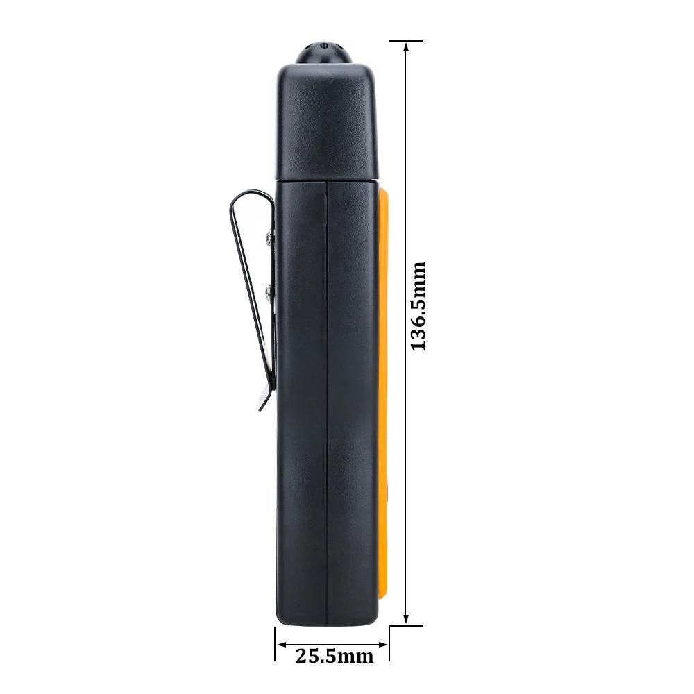 Détecteur et compteur de monoxyde de carbone Orenta portable avec écran LCD