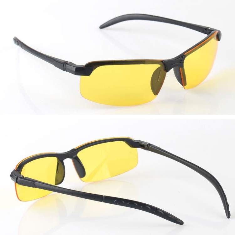 Gafas Luma para conducir de noche con tinte amarillo y lentes antirreflejos