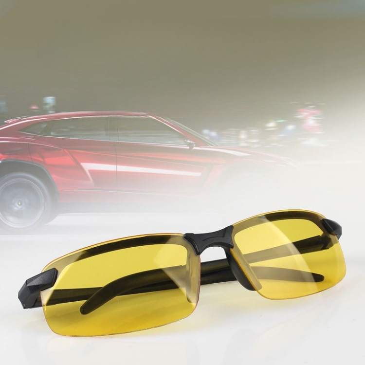 Gafas Luma para conducir de noche con tinte amarillo y lentes antirreflejos