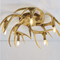 Silva LED Pendant Light/Flush Mount Ceiling Light Resin Metal Bedroom | Fioriscas