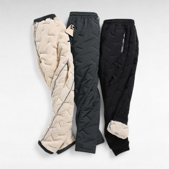 Unisex Cargo Pants, Waterproof Shell With Fleece Lining – ThermaRidge