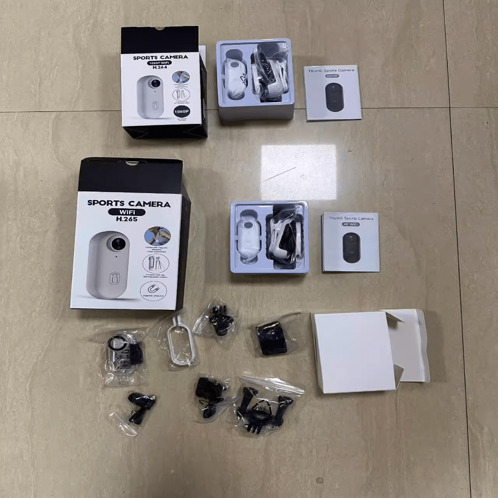 4K Waterproof Action Camera Bundle for Extreme Sports - Fioriscas