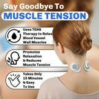 Massaggiatore muscolare TENS wireless con 6 modalità e 16 livelli di intensità