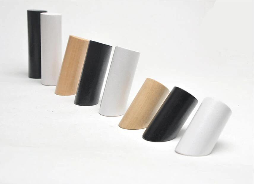 Natural Wood Coat Hook, Wall-Mounted, Three Sizes and Colors