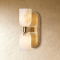 Jacxo Marble Duo Wall Sconce With Dual Light For Hallways And Bedrooms
